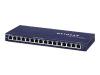 Netgear
NETGEAR ProSafe FS116 10/100 Desktop Switch - switch - 16 ports