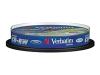 Verbatim
Verbatim DataLifePlus CD-RW x 10 - 700 MB - storage media